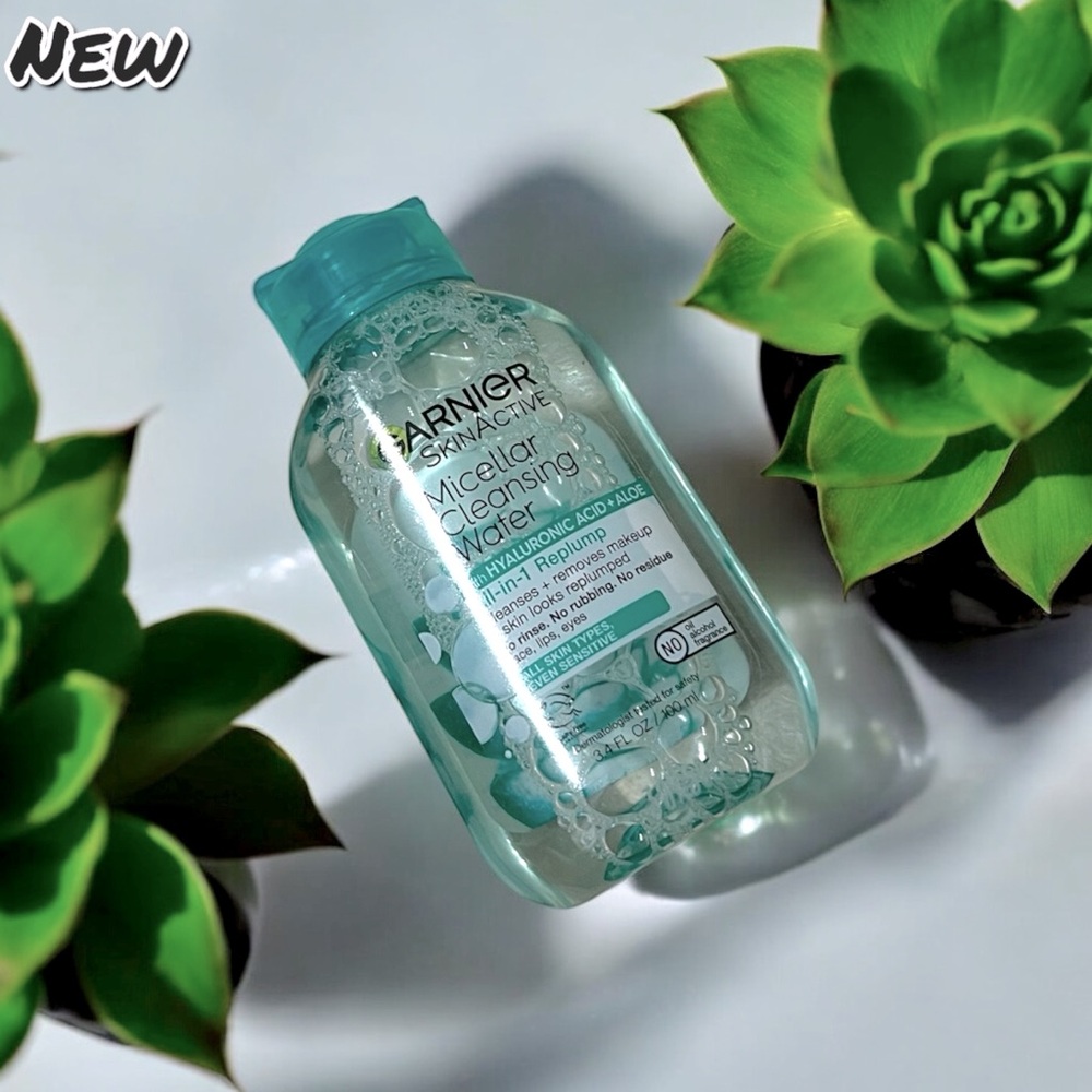 NEW Garnier Micellar Cleansing with Hyaluronic Acid + Aloe All-in-1 Replum